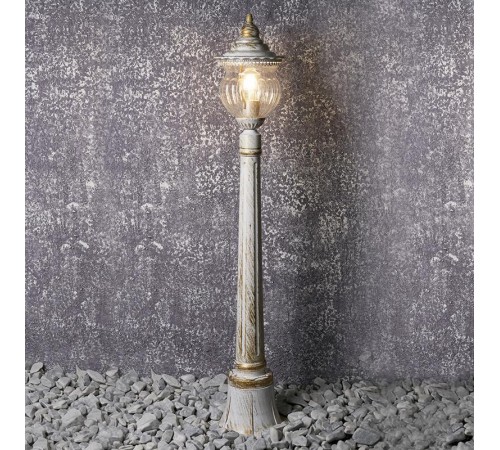 Светильник садово-парковый PL591 на стену вниз 60W 230V E27, коричневый  41170  Feron