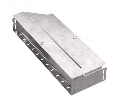 Переходник правый с крышкой Стандарт 600х500х100   PR16.0738  Промрукав