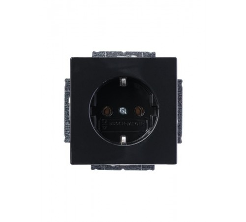 Розетка SCHUKO 16А 250В, серия solo/future, цвет антрацит  2011-0-6215   2CKA002011A6215  ABB
