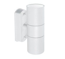 Светодиодный светильник аритектурный 230V 2*GU10, DH0704, белый (на стену)  11673  FERON