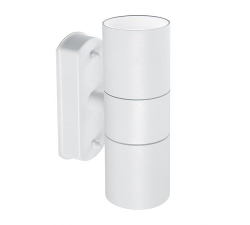 Светодиодный светильник аритектурный 230V 2*GU10, DH0704, белый (на стену)  11673  FERON