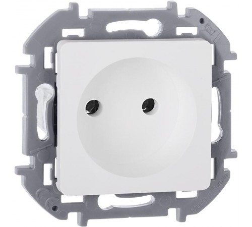 Inspiria Белый Розетка без заземления С/У без рамки  673710  Legrand