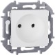 Inspiria Белый Розетка без заземления С/У без рамки  673710  Legrand