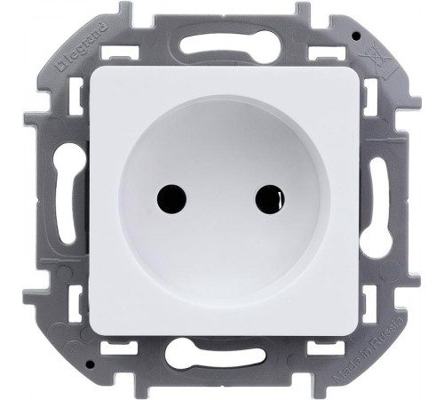 Inspiria Белый Розетка без заземления С/У без рамки  673710  Legrand