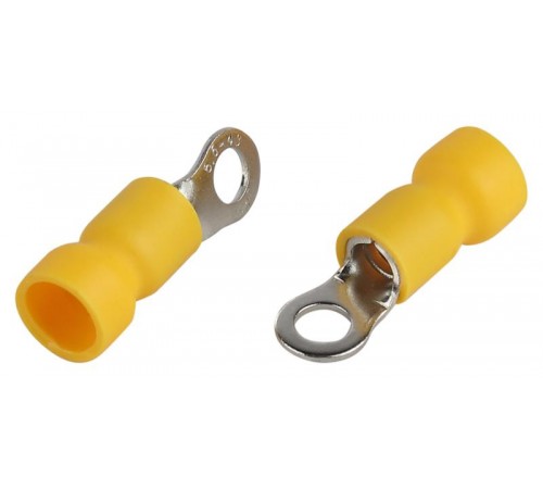 Наконечник кольцевой ЭРА NO-225-24 НКИ 6.0-4 с изолированным фланцем (упаковка 10 шт.)   Б0063323  ЭРА