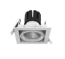 Cветильник светодиодный DL-TETRIS поворотный 35° 165*165*140mm 25W 4000K IP20 DALI  V1-R0-00424-10D01-2002540  VARTON