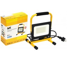 Прожектор светодиодный  СДО 06-50П переносной 6500К IP65 черный  LPDO603-050-65-K02  IEK