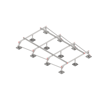 Опорная конструкция для установки оборудования TECHNORAPTOR STEELFOOT 2500х4000 HD  KM-TR-STF-SSEI-2500-4000 HD  КМ - профиль