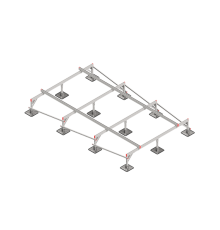 Опорная конструкция для установки оборудования TECHNORAPTOR STEELFOOT 2500х4000 HD  KM-TR-STF-SSEI-2500-4000 HD  КМ - профиль