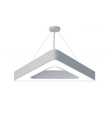 Светильник светодиодный Geometria Delta SPO-154-W-40K-042 42Вт 4000К 2300Лм IP40 800*800*80 белый подвесной  Б0050580  ЭРА
