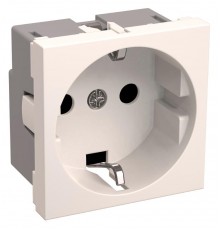 РКС-20-30-П-К Розетка с з/к 2к 2 модуля (белая)  CKK-40D-RSZB2-K01-K  IEK