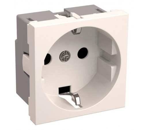 РКС-20-30-П-К Розетка с з/к 2к 2 модуля (белая)  CKK-40D-RSZB2-K01-K  IEK