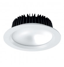 Светильник встраиваемый светодиодный даунлайт 40W, 3200Lm, 4000K, 90 градусов, белый, AL265 с др-ром в/компл  41619  FERON