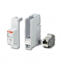 IPM/S 1.1 Розетка RJ45, MDRC  2CDG120036R0011  ABB