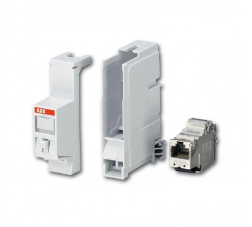 IPM/S 1.1 Розетка RJ45, MDRC  2CDG120036R0011  ABB