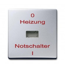 Клавиша для механизма 1-клавишного выкл./перекл./кнопки, "HNS", серия Allwetter 44, цвет серебристо-алюминиевый  1731-0-1957   2CKA001731A1957  ABB