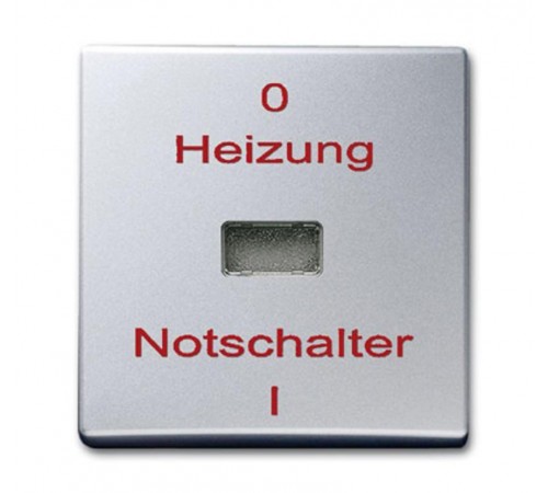 Клавиша для механизма 1-клавишного выкл./перекл./кнопки, "HNS", серия Allwetter 44, цвет серебристо-алюминиевый  1731-0-1957   2CKA001731A1957  ABB