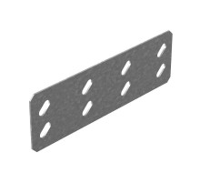 Соединительная планка универсальная для лотка высотой 50 мм, толщ. 1,2 мм, Сендзимир цинк  СПУ-50-1,2-СЦ  OSTEC