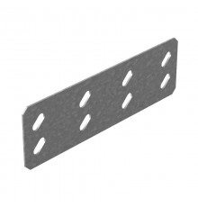 Соединительная планка универсальная для лотка высотой 50 мм, толщ. 1,2 мм, Сендзимир цинк  СПУ-50-1,2-СЦ  OSTEC