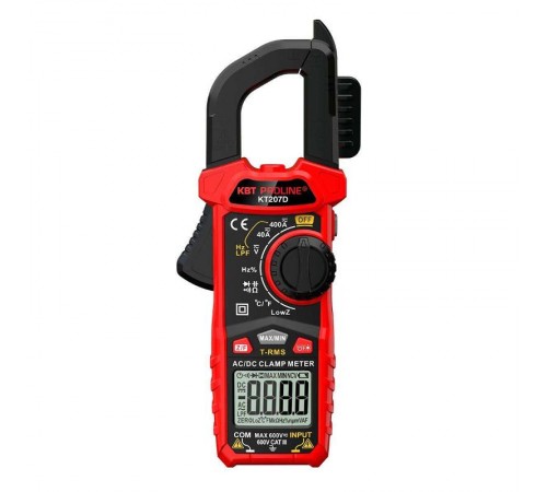 Токовые клещи цифровые KT 207D серия PROLINE  91920  КВТ
