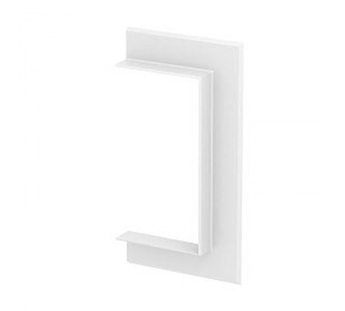 Настенная стыковая рамка кабельного канала Rapid 80 90x170 мм (алюминий,белый) (G-AWAO90170RW)  6279000  OBO Bettermann