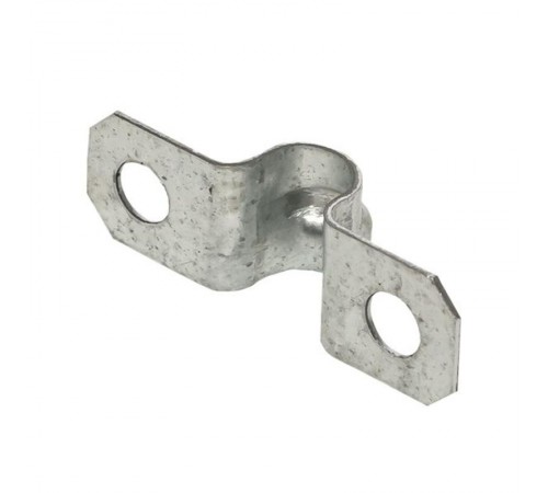 Скоба металлическая двухлапковая СМД d10-11мм (10шт.) PROxima  sm-2-10-11-r  EKF