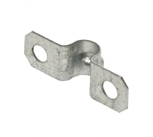 Скоба металлическая двухлапковая СМД d10-11мм (10шт.) PROxima  sm-2-10-11-r  EKF