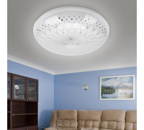 Светильник потолочный светодиодный SPB-6-36-6,5K Feya 36Вт 6500K 1850Лм  Б0053326  ЭРА