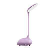 Светильник настольный Qplus GTL701 6W 330lm 2700-6000K 5V Li-ion 1200mA розовый детский диммируемый LED 1/10/30  GT7014  Gauss
