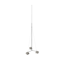 Вольностоящая молниеприемная мачта составная H7,1 м для подвесных клетей неразборное основание HD  TVMRK-H7.1 HD  КМ-профиль