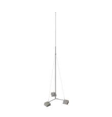 Вольностоящая молниеприемная мачта составная H7,1 м для подвесных клетей неразборное основание HD  TVMRK-H7.1 HD  КМ-профиль