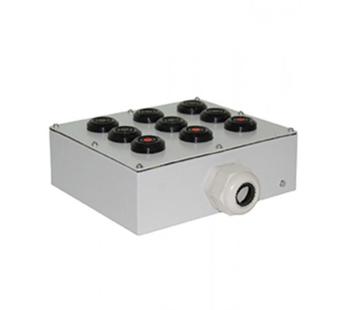 ПКУ-15-21.331-54У2 (6*КЕ081/2(1з+1р) черная + 3*КЕ081/2(1з+1р) красная + PG-36), пост управления (ЭТ)  ET008540  Электротехник