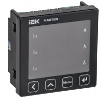 Амперметр цифр. щит. 3-ф. RS-485 96х96 LED MASTER  MI-DA21-6-3-1-LED  IEK