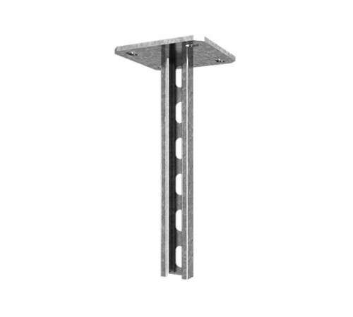 Подвес потолочный СТРАТ 41х21х1400, толщ. 2,5 мм, гор. цинк, 375814  ППС-41х21х1400-2,5-ГЦ   Ostec