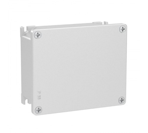 Коробка распределительная алюминиевая окрашенная,IP66, RAL9006, 128х103х55мм  65301  DKC