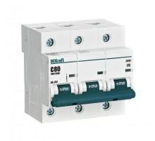 Выключатель автоматический трехполюсный ВА-201 80А C 10кА  13008DEK  DEKraft