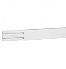 Мини-плинтус DLPlus - 32x12,5 мм - 2 отделения - длина 3 м - белый  033310  Legrand