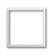 Плата центральная (накладка) для механизма светоиндикатора 2062 U, серия impuls, цвет белый бархат  1731-0-1984   2CKA001731A1984  ABB