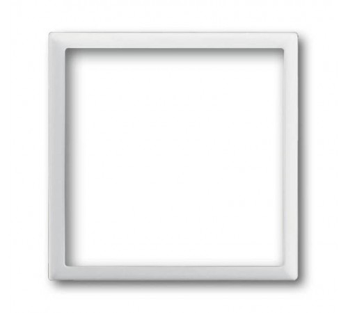 Плата центральная (накладка) для механизма светоиндикатора 2062 U, серия impuls, цвет белый бархат  1731-0-1984   2CKA001731A1984  ABB