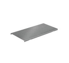 Крышка Т-отвода вертикального 300 мм с разворотом на 90 град "ПЛЮС"  KTDVplus90-300  КМ-профиль