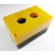 Корпус КП102 для кнопок 2места желтый   SQ0705-0007  TDM