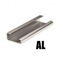 DIN-рейка алюминиевая с насечкой G1 32х15 мм длиной 2000мм  02120AL  DKC