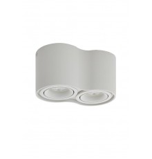 Светильник светодиодный накладной DK2002-WH IP20, 50Вт, GU10, белый, алюминий  DK2002-WH  DENKIRS