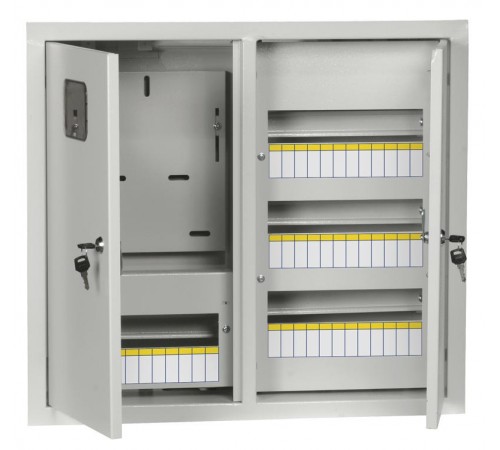 Корпус металлический ЩУРв-3/48зо-1 36 УХЛ3 (ВхШхГ) 550x610x165мм IP31 TITAN  MKM35-V-48-31-ZO  IEK