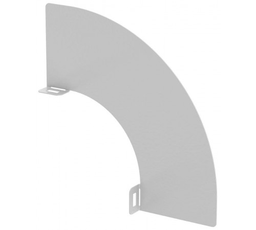 Перегородка разд. 100мм пов. верт. внеш. 90град RAL 9016  CRP40-0-90-100-9016  IEK