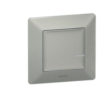 Выключатель Умный проводной Valena Life с опцией светорег. 5-300Вт 230В алюм. Netatmo  752384  Legrand