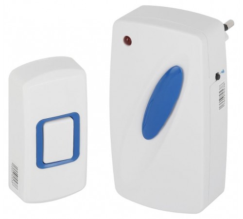 Звонок  ЭРА C93 беспроводной, от сети (нов.упак)  Б0018972  ЭРА