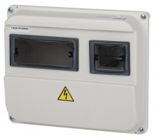 Щит учетно-распределительный пластиковый навесной ЩУРн-П 1/3 IP55 (224х270х110)  Б0057141  ЭРА