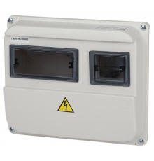 Щит учетно-распределительный пластиковый навесной ЩУРн-П 1/3 IP55 (224х270х110)  Б0057141  ЭРА