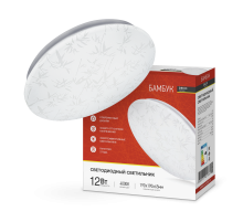 Светильник светодиодный серии DECO 12Вт 230В 4000К 780лм 190х65мм БАМБУК  4690612021881  IN HOME